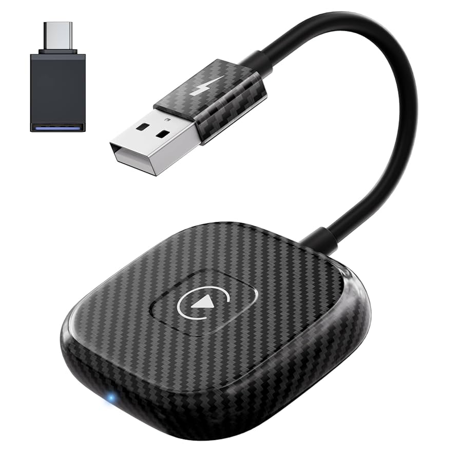 CarPlay Adapter USB-C/USB-A ワイヤレス アダプター Amazon.com: Wireless CarPlay Adapter, 2024 Upgrade CarPlay